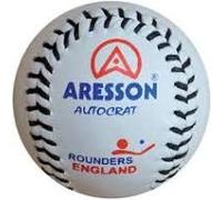 Aresson Qty 2 AUTOCRAT Leather Rounders Balls