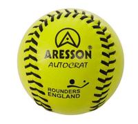ARESSON ROUNDERS BALL AUTOCRAT - YELLOW - Rounders - Great for School - Match Ball