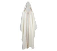 Arestory Mens Gothic Cloak Warehouse UK Deals Patchwork Hooded Halloween Poncho Full Length Long Cape Medieval Templar Knight Cloaks Stage Performance Capes Vampire Shawl Masquerade Clothes Overcoat