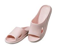 Arestory Women Men Bathroom Sliders UK Deals Unisex Soft Flat Slide Classic Sandals Couple Casual Summer Slippers Comfortable Sandal Washable Flip Flops with Soft Cushion Yoga Soles Footwear
