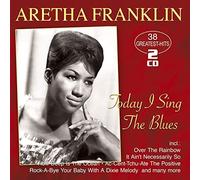 ARETHA FRANKLIN - TODAY I SING THE BLUES - 38 GREATEST HITS 2CD - D - N2222z