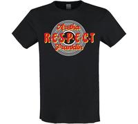Aretha Franklin Unisex T-Shirt Respect Vintage Black (S)