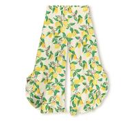 Aretha Ruffle Pants Lemons Pale yellow 4 years