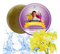 AretonHandMade Solid Shampoo Bar - Natural and conditioner Dry Hair, Hair Nourisht, Prevents Spilt Ends Plant Based Hydrating SLS Free (Freesia), 50.0 grams, 1.0 count, Pack of 1