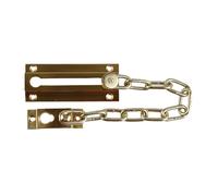Aretro Door Chain Standard Lockable Chrome Brass (Standard, Brass Plated)