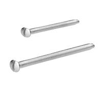 Aretro Mixed Assorted Pack of M3.5 30mm & 50mm Long Electrical Machine Screws Pack of 20 for Light Switch & Plug Sockets Bright Zinc Plated Plated Slotted Head DIY (Mixed Pack)