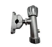 Aretro Self Cutting Washing Machine Tap, for 15mm Pipe, 3/4' Male Thread, Chrome Appliance Tap, with Check Valve (with Check Valve)