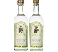 Arette Suave Blanco Tequila 70cl, 38% ABV | 100% Blue Weber Agave, Hand Crafted, Super Premium Unaged Tequila (Pack of 2)
