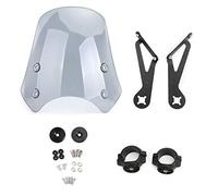 Areyourshop ABS Motorcycle Windscreen Windshield Fit for Harley Dyna Softail Models