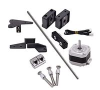 Areyourshop Dual Z Axis Screw Upgrade Kit for Ender 3 V2 for Ender 3/3S/3pro for Ender 3 V2 Max 3D Printer Accessories Aluminum Stainless Steel Lead Screw Kit