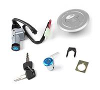 Areyourshop Ignition Switch Petrol Fuel Cap Seat Lock Set Kit Keys Fit for Honda CBF125 09-13