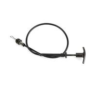 Areyourshop Replacement Hood Latch Release Cable & Handle for Pontiac Firebird/Trans Am 1977-1981 Black