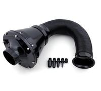 Areyourshop Universal Car Air Filter Cold Closed Intake Systems CIS 70mm Black