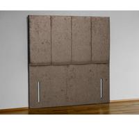 Arezzo Floor Standing Upholstered Headboard 4Ft Small Double - Naples Mink
