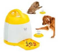 Arf Pets Dog Treat Dispenser with Remote Button - Dog Memory Training Activity Toy - Treat While Train, Promotes Exercise by Rewards, Improves Memory & Positive Training for A Healthier & Happier Pet