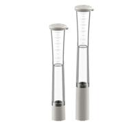 ARFUKA 2-in-1 Cocktail Muddler & Jigger Set Bar Tool for Mojitos, Lemon Drinks & Ice Crushing 2 Sizes for Precise Measuring Pack of 2