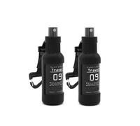 ARFUKA 2 Pack Fine Mist Spray Bottles, 50ML, Black, Plastic, Refillable, Convenient Hanging Buckle, Suitable for Travel & Camping, Perfect for Perfume