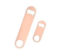 ARFUKA 2pcs Bottle Opener Set, Stainless Steel 2 Size Beer & Soda Opener for Kitchen, Bar, Party | Practical Tool & Gift Idea for Men, Women, Him, Her (Rose Gold)