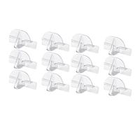 ARFUKA Acrylic Wall Sunglasses Organizer Glasses Holder for Multiple Eyeglasses, Sunglasses - Office & Home Decor Display Rack Pack of 12