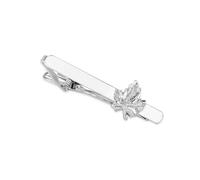 ARFUKA Alloy Maple Leaves Tie Clip Elegant Tie Bar & Pins for Men, Father, Husband & Boyfriend for Business, Wedding & Formal Events