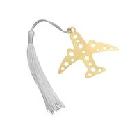 ARFUKA Bookmark Airplane Pandent Bookmarks Cute Pendant Reading Bookmarks Page Marker Book Marker Gift for Students Teachers Reading