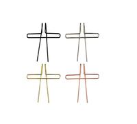 ARFUKA Bookmark Stainless Steel Reading Metal Music Book Sheet Clip Holder Reading Bookmarks Page Marker Book Marker Gift for Students Teachers Reading Pack of 4
