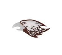 ARFUKA Bottle Opener Magnetic Bottle Opener Bar Opener Bottle Cap Opener Silicone Eagle Beer Opener Stick to Refrigerator for Easy Storage with Magnet