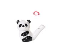 ARFUKA Ceramic Panda Whistle with Lanyard Adorable Noisemaker Toy for Party Favors, Kids' Events & Outdoor Fun