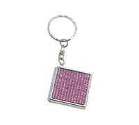ARFUKA Compact Mirror Pocket Mirror Small Makeup Mirror Folding Travel Mirror with Keyring for Pocket Wallet Purse Handbag