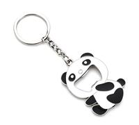ARFUKA Cute Panda Bottle Opener Keychain - Portable Beer & Soda Opener Keyring, Durable Beverage Opener Tool for Men Women (Gift Idea)