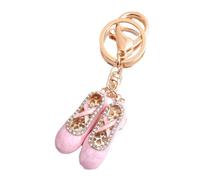 ARFUKA Enamel Ballerina Shoes Keyring Keychain for Women Girls - Cute Bag Charms, Purse Accessories, Backpack Pendants, Kawaii Gifts, Handbag Décor