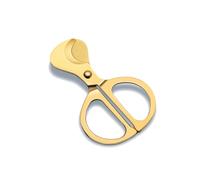 ARFUKA Guillotine Cigar Cutter Stainless Steel Portable Dual-Blade Scissors Professional Cutter for All Cigar Sizes Travel & Home Essential for Smokers Gold