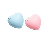 ARFUKA Heart-Shaped Tape Dispenser & Cutter - Portable Mini Box Case for Home, School, Office, Arts & Crafts