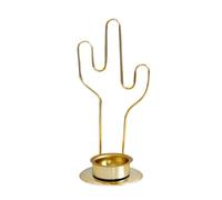 ARFUKA Incense Holder Incense Burner Incense Cone Holder Gold Cactus Incense Sticks Holder with Ash Catcher for Meditation Yoga Spa Room Décor