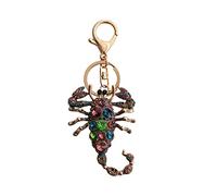 ARFUKA Keyring Animal Pendant Keychain Rhinestone Crystal Keyring Car Key Chain Key Holder Handbag Purse Charm, Gift Ideas for Her, Gift Exchange Ideas