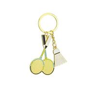 ARFUKA Keyring Badminton Pendant Keychain Unisex Key Organizer Holder for Purse Backpack Car Keys Charm Accessories