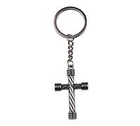ARFUKA Keyring Cross Pendant Keychain Metal Key Chain Keyring, Christmas/Birthday Gift for Men and Women