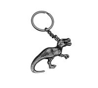 ARFUKA Keyring Dinosaur Pendant Keychain Key Holder Key Chain Women Men Gift for Birthday Christmas Festival Black