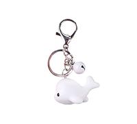 ARFUKA Keyring Dolphin Pendant Keychain Cartoon Resin Key Fob Holder Housewarming Gift Keyring for Men and Women