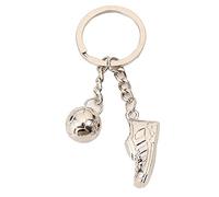 ARFUKA Keyring Football and Shoes Pendant Keychain Metal Key Ring Charm Jewellery Christmas Birthday Gift Key Chain Key Ring Holder for Men and Women