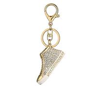 ARFUKA Keyring Shoes Pendant Keyring Rhinestone Crystal Keyring Car Key Chain Key Holder Handbag Purse Charm, Gift Ideas for Her and Him, Gift Exchange Ideas