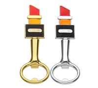 ARFUKA Lipstick-Shaped Alloy Bottle Opener Unique Manual Beer & Beverage Opener, Perfect Wedding Favors, Bridal Shower Gifts & Engagement Presents for Couples, Ideal for Bartenders