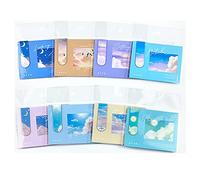 ARFUKA Magnet Bookmark Sun Moon Star Series Fresh Breeze Page Markers Assorted Book Markers Set Gift for Students Teachers Reading 8 Pack