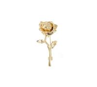 ARFUKA Metal Brooch, Elegant Rose Style Collar Pin, Versatile Accessory for Men and Women, Christmas Birthday Gift