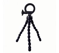 ARFUKA Mini Phone Tripod Stand with Magnetic Adjustable and Portable Tripod for Photography, Live Streaming & Video Recording Black