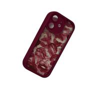 ARFUKA Phone Case Stylish Red Lip Cellphone Case Full Covered Soft TPU Protective Cover Compatible with iPhone 11