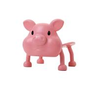 ARFUKA Pig Toilet Paper Holder Funny Free-Standing Countertop Dispenser Adorable Decor for Bathrooms, Kitchens & Kids’ Rooms