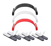 ARFUKA Plastic Hat Brim Bender Baseball Cap Brim Curver Hats Bending Tool for Perfect Hat Shape - Practical Men's Accessories for Cap Maintenance Pack of 3 Multicolour