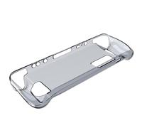 ARFUKA Protective Case TPU Cover Anti-Scratch Shell Protective Sleeve Compatible with Steam Deck Accessories Transparent Black