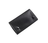 ARFUKA Retro PU Leather Tobacco Pouch Multi-Functional Cigarette, Smoking Paper & Rolling Tool Storage Bag with Secure Zipper Compact Travel Smoke Case for Smokers & Collectors Black